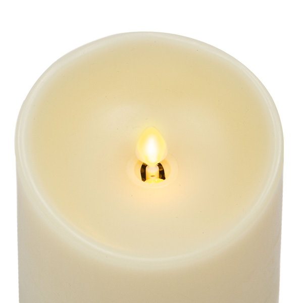 Luminara Vanilla Honey Scented Flameless Candle & Reviews Wayfair